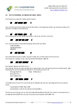 Preview for 20 page of DDS Calorimeters CAL3K Series Operation Manual