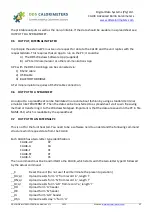 Preview for 22 page of DDS Calorimeters CAL3K Series Operation Manual