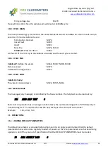 Preview for 24 page of DDS Calorimeters CAL3K Series Operation Manual