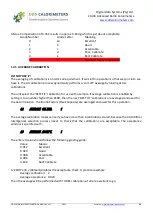 Предварительный просмотр 30 страницы DDS Calorimeters CAL3K Series Operation Manual