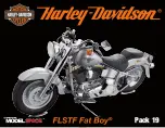 Предварительный просмотр 1 страницы De Agostini Model Space Harley-Davidson FLSTF Fat Boy Assembly Manual