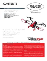 Preview for 2 page of De Agostini Sky Rider Drone Manual