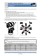 Preview for 10 page of de Gier GW series Installation Manual