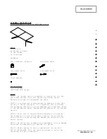 De La Espada LIGHT EXTENDING TABLE BY MATTHEW HILTON Assembly Instructions Manual preview