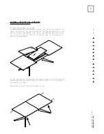 Preview for 6 page of De La Espada LIGHT EXTENDING TABLE BY MATTHEW HILTON Assembly Instructions Manual