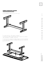 Preview for 3 page of De La Espada REFECTORY EXTENDING TABLE Assembly Instructions Manual