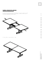 Preview for 9 page of De La Espada REFECTORY EXTENDING TABLE Assembly Instructions Manual