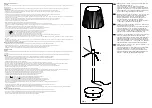 Предварительный просмотр 2 страницы DE MAJO T1 Assembly Instructions