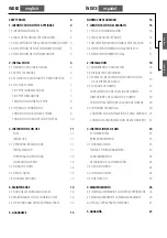 Preview for 3 page of de manincor EKB110 User And Maintenance Handbook