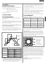 Preview for 7 page of de manincor EKB110 User And Maintenance Handbook