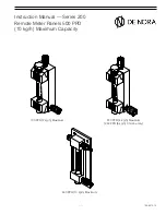 Preview for 1 page of De Nora 200 Series Instruction Manual