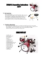 Preview for 3 page of De Rosa DRM312 Assembly Instructions