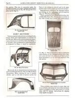 Preview for 24 page of De Soto Airflow Body Service Manual