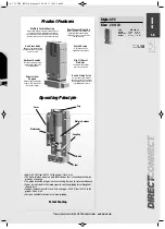 Preview for 2 page of DE-STA-CO DirrectConnect DPE Series Manual