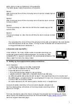 Preview for 6 page of de Wijs 2007 User Manual