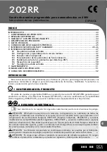 Предварительный просмотр 43 страницы Dea 202RR Instructions And Warnings