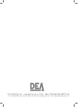 Preview for 32 page of Dea 211E Operating Instructions And Warnings