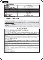 Preview for 14 page of Dea 400RR Operating Instructions And Warnings