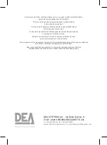 Preview for 64 page of Dea Digipro Operating Instructions And Warnings