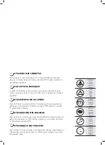 Preview for 2 page of Dea ghost 200 Operating Instructions And Warnings