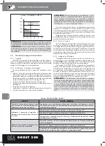 Preview for 6 page of Dea ghost 200 Operating Instructions And Warnings