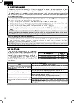 Предварительный просмотр 76 страницы Dea LIVI 3/24 Operating Instructions And Warnings