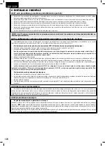 Предварительный просмотр 126 страницы Dea LIVI 3/24 Operating Instructions And Warnings