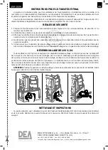 Предварительный просмотр 171 страницы Dea LIVI 3/24 Operating Instructions And Warnings