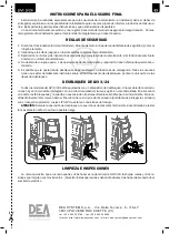 Предварительный просмотр 173 страницы Dea LIVI 3/24 Operating Instructions And Warnings