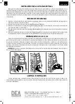 Предварительный просмотр 174 страницы Dea LIVI 3/24 Operating Instructions And Warnings