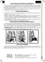 Предварительный просмотр 176 страницы Dea LIVI 3/24 Operating Instructions And Warnings