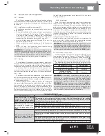 Preview for 6 page of Dea LIVI 403E Operating Instructions And Warnings