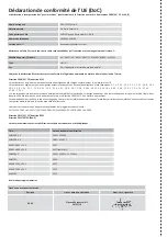 Preview for 96 page of Dea LIVI N Series Operating Instructions And Warnings