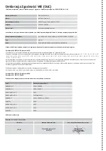 Preview for 104 page of Dea LIVI N Series Operating Instructions And Warnings