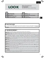 Предварительный просмотр 2 страницы Dea LOOK Operating Instructions Manual