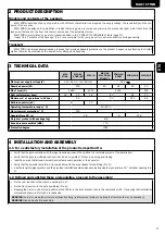 Preview for 13 page of Dea MAC STING Operating Instructions And Warnings