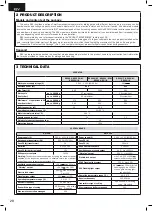 Предварительный просмотр 22 страницы Dea REV Operating Instructions And Warnings