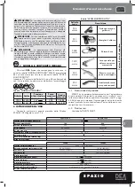 Предварительный просмотр 5 страницы Dea Spazio 702 S Operating Instructions And Warnings