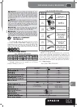 Предварительный просмотр 33 страницы Dea Spazio 702 S Operating Instructions And Warnings