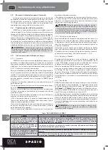 Предварительный просмотр 34 страницы Dea Spazio 702 S Operating Instructions And Warnings