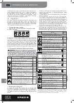 Предварительный просмотр 36 страницы Dea Spazio 702 S Operating Instructions And Warnings