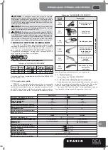 Предварительный просмотр 41 страницы Dea Spazio 702 S Operating Instructions And Warnings