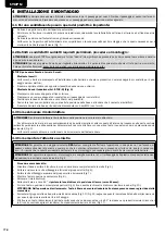 Preview for 6 page of Dea STOP24NET/N/L-F Operating Instructions And Warnings