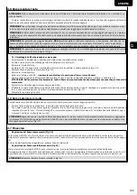 Preview for 7 page of Dea STOP24NET/N/L-F Operating Instructions And Warnings