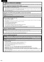 Preview for 16 page of Dea STOP24NET/N/L-F Operating Instructions And Warnings