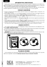 Preview for 81 page of Dea STOP24NET/N/L-F Operating Instructions And Warnings