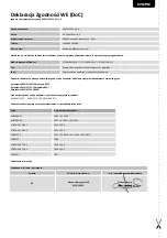 Preview for 94 page of Dea STOP24NET/N/L-F Operating Instructions And Warnings