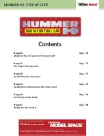 Предварительный просмотр 2 страницы Deagostini Model Space HUMMER H1 Assembly Manual