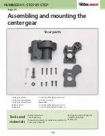 Предварительный просмотр 12 страницы Deagostini Model Space HUMMER H1 Assembly Manual