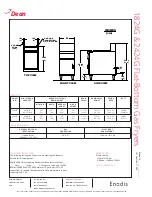 Preview for 2 page of Dean 1824G Specification Sheet